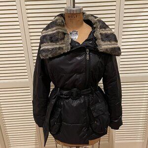 GIUSEPPE TUCCI ROMA WOMEN'S JACKET Black Size M NWT